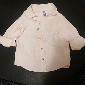 A28-Old navy, size 4t. Boy button down pink